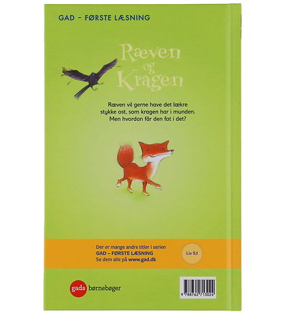 Gads Forlag Bog - Allerførste Læsning - Ræven Og Kragen