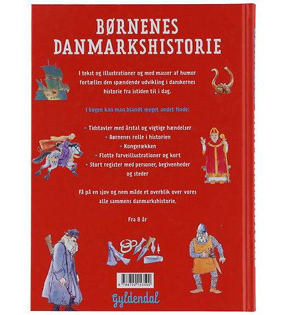 Forlaget Gyldendal Bog - Børnenes Danmarkshistorie