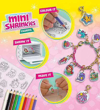 SES Creative Krympeplast - Mini Shrinkies - Charmerende Havvenne