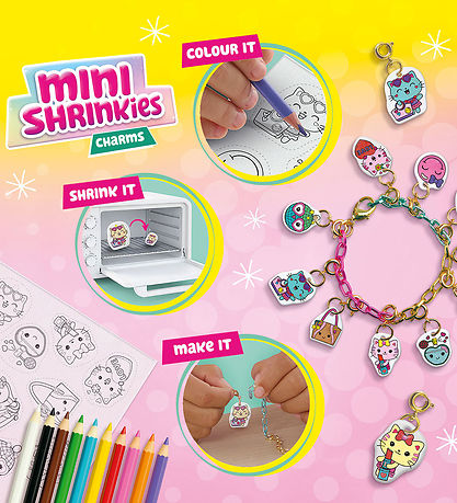 SES Creative Krympeplast - Mini Shrinkies - Fashion Party