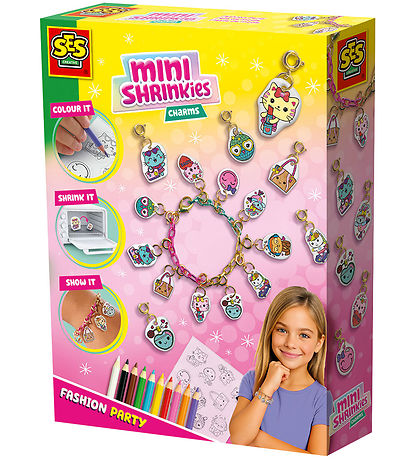 SES Creative Krympeplast - Mini Shrinkies - Fashion Party