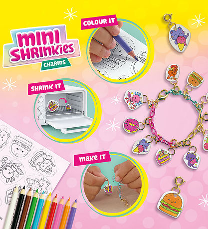 SES Creative Krympeplast - Mini Shrinkies - Lækre Snacks