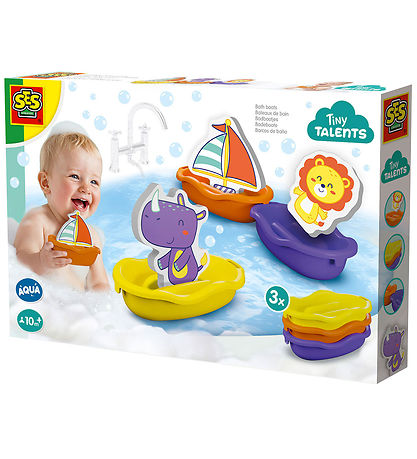 SES Creative Badelegetøj - Både Med Skumdyr