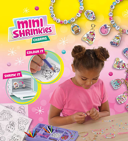 SES Creative Krympeplast - Mini Shrinkies - Vedhæng Designstudie