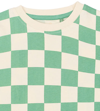 The New T-shirt - TnstTino - Creme De Menthe Check