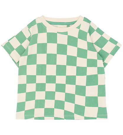The New T-shirt - TnstTino - Creme De Menthe Check