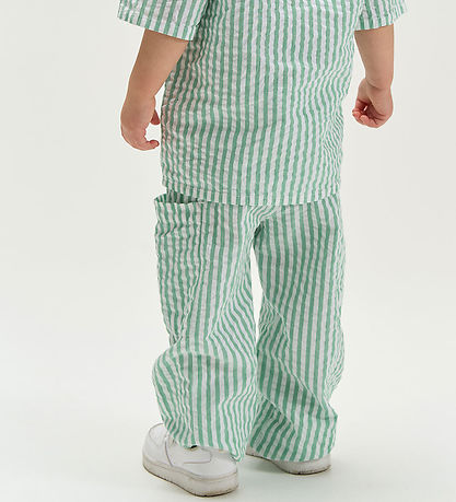 The New Bukser - TnstTate - Creme De Menthe Striped