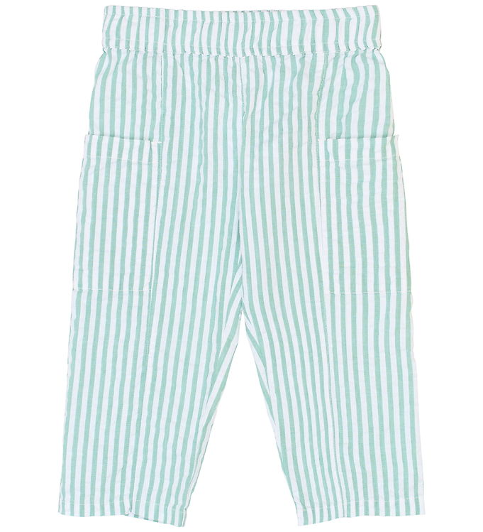 The New Siblings Bukser - TnstTate - Creme De Menthe Striped