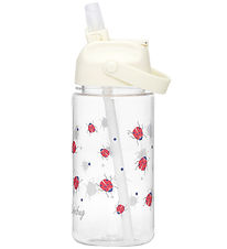 Vanilla Copenhagen Water Bottle w. Straws - Tritan - 500 mL - Le