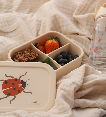 Vanilla Copenhagen Madkasse - Silicone - Ladybug