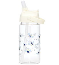 Vanilla Copenhagen Water Bottle w. Straws - Tritan - 500 mL - Ho