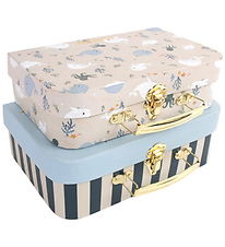 Filibabba Kuffert - 2-pak - Christian's Whale Tales - Multicolou