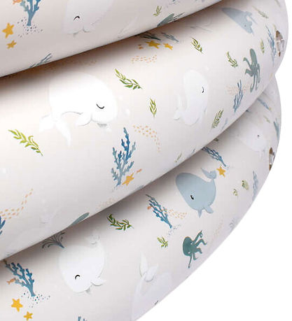 Filibabba Badebassin - Alfie - 80 cm - Christian's Whale Tales -