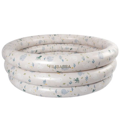 Filibabba Badebassin - Alfie - 80 cm - Christian's Whale Tales -