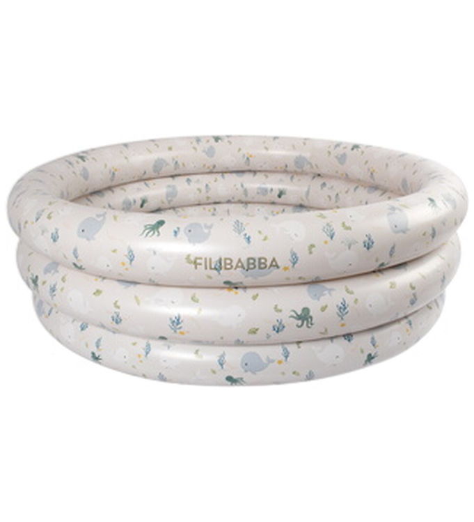 Filibabba Badebassin - Alfie - 80 cm - Christian's Whale Tales -