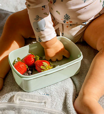 Filibabba Madkasse - 2-pak - Christian's Whale Tales - Blue/ Gre