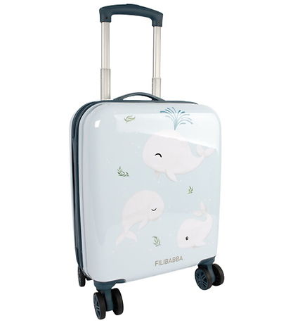 Filibabba Kuffert - Christian's Whale Tales - Blue