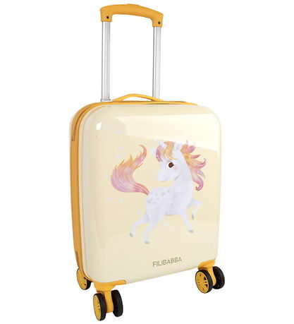 Filibabba Kuffert - Unicorn Shores - Yellow