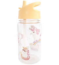Filibabba Drikkedunk - 400 ml - Unicorn Shores - Yellow