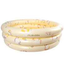Filibabba Badebassin - Alfie - 80 cm - Unicorn Shores - Yellow