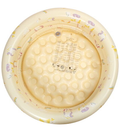 Filibabba Badebassin - Alfie - 80 cm - Unicorn Shores - Yellow