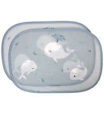 Filibabba Solskærm Til Bil - 2-pak - Christian's Whale Tales - B