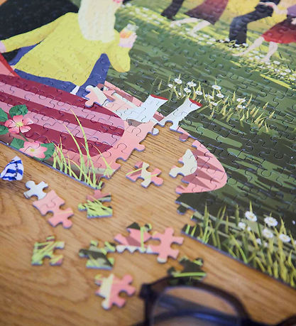 Vissevasse Puslespil - 1000 Brikker - Garden Party