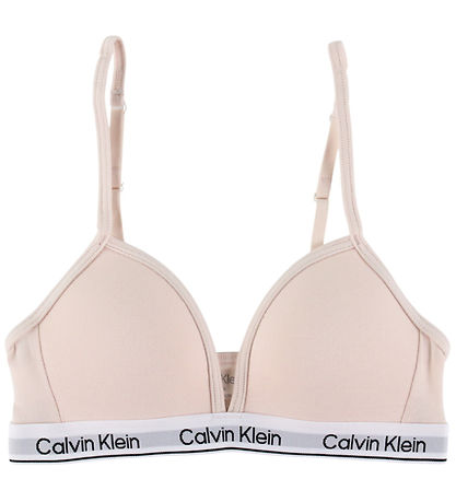Calvin Klein BH u. Bøjle - Triangle - Silver Peony