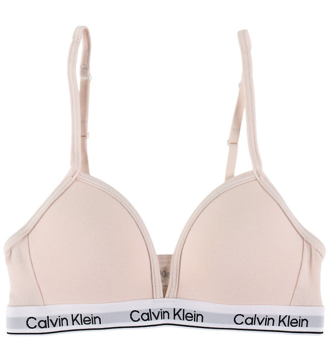 Calvin Klein BH u. Bøjle - Triangle - Silver Peony