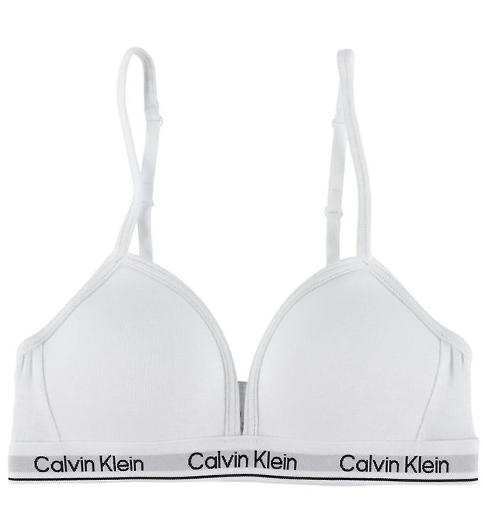 Calvin Klein BH u. Bøjle - Triangle - Bright White