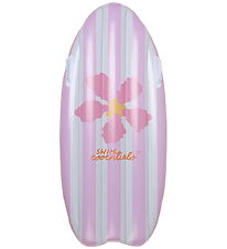Swim Essentials Flyder -  Inflatable Surfboard Pink Flower Marke