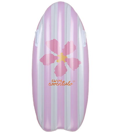 Swim Essentials Flyder -  Inflatable Surfboard Pink Flower Marke