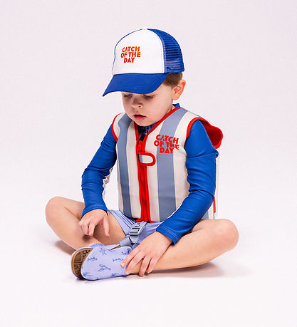 Swin Essentials Svømmevest - 18-30 kg - Red/Blue