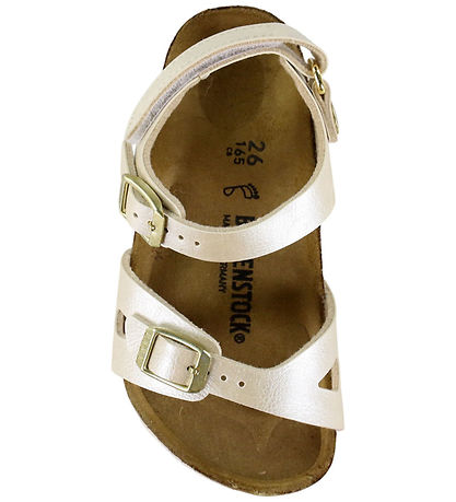 Birkenstock Sandaler - Rio - Graceful Pearl White