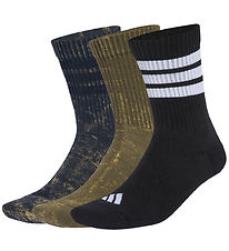 adidas Performance Strømper - 3S CRW WSH - Aurink/Olistr/Black