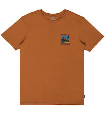 Billabong T-shirt - Post Card -  Brun