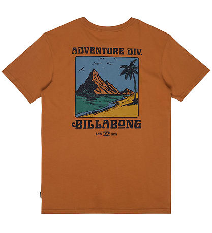 Billabong T-shirt - Post Card -  Brun