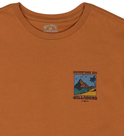 Billabong T-shirt - Post Card -  Brun