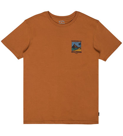 Billabong T-shirt - Post Card -  Brun