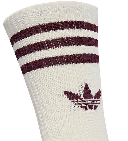 adidas Originals Strømper - 3-pak - 3S Crew - Owhite/Auco/Owhite