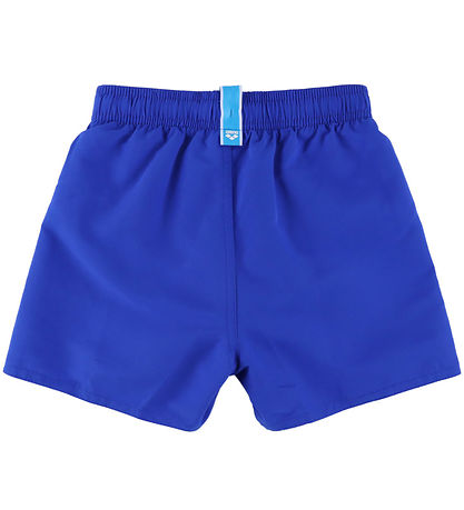 Arena Badeshorts - Neon Blue/Team Orange