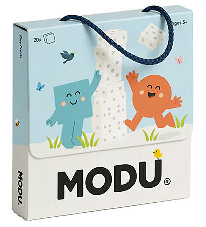 MODU Legekort  - 20 stk -  Dansk