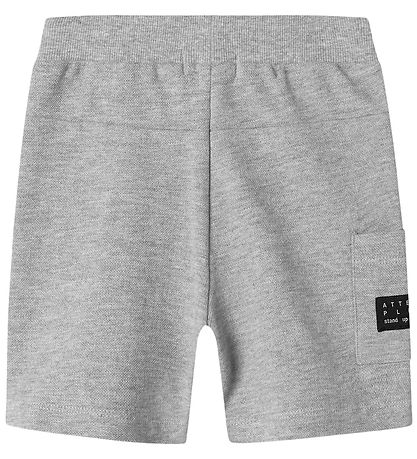Name It Shorts - Pique - NmmVivasse - Grey Melange