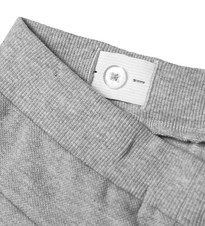 Name It Shorts - Pique - NmmVivasse - Grey Melange