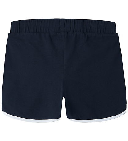 LMTD Shorts - NlfBenedicte - Dark Sapphire/W. Bright White