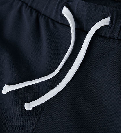 LMTD Shorts - NlfBenedicte - Dark Sapphire/W. Bright White