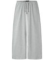 LMTD Bukser - Wide - NlfBenedicte - Light Grey Melange