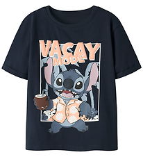 Name It T-shirt - NmmAntonio - Stitch - Navy Blazer