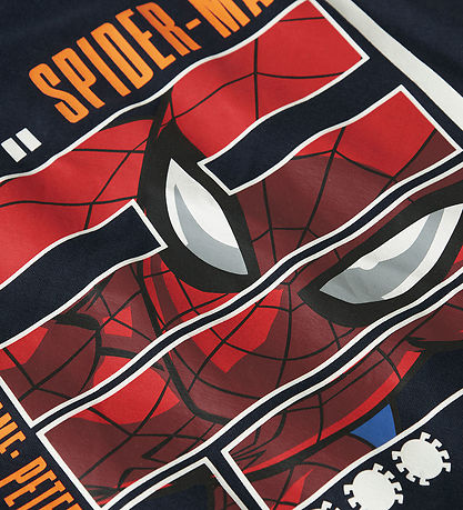 Name It T-shirt - NmmAjit - Spiderman - Navy Blazer