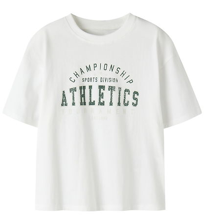 Name It T-shirt - NkmValix - Bright White/Championship